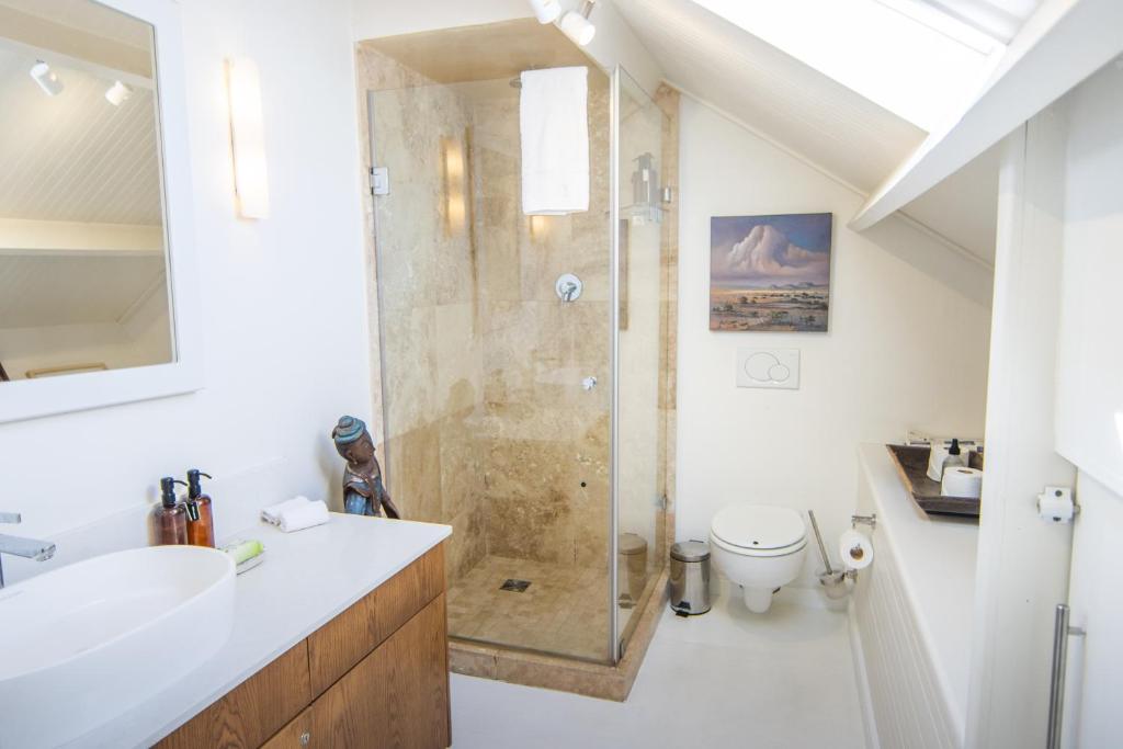 Koupelna v ubytování Le Grenier Luxury Loft
