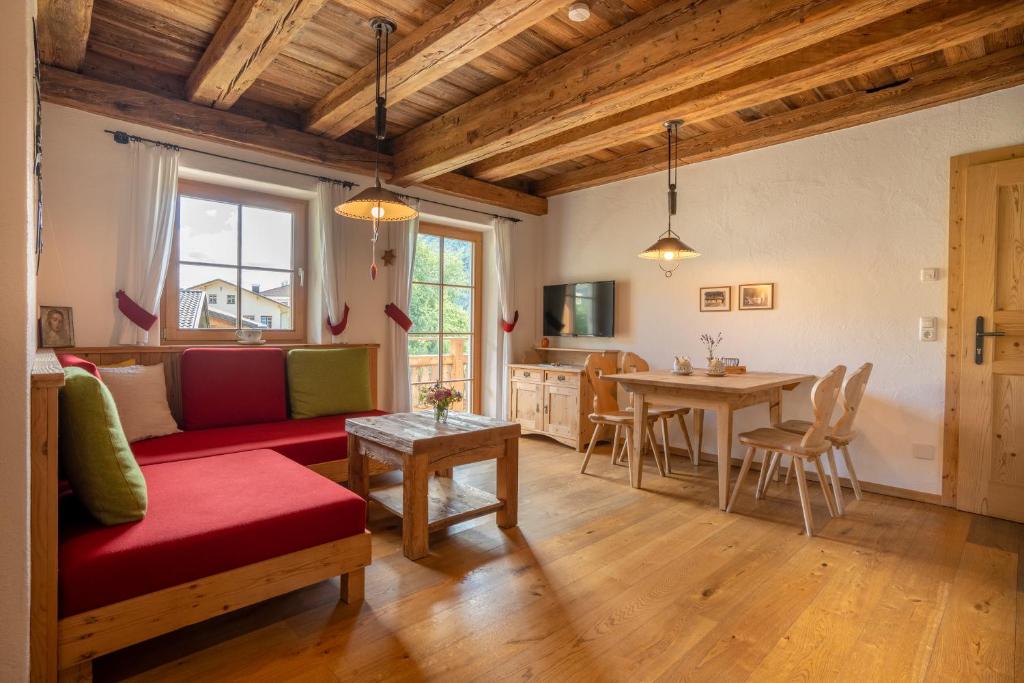 A seating area at Residence Mitterdorfer