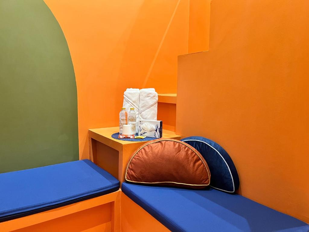 Postel nebo postele na pokoji v ubytování Sierra Hostel