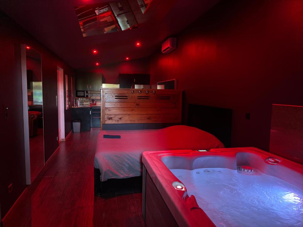 Love room villa rhôna avec jacuzzi - Apartamento De Un Dormitorio