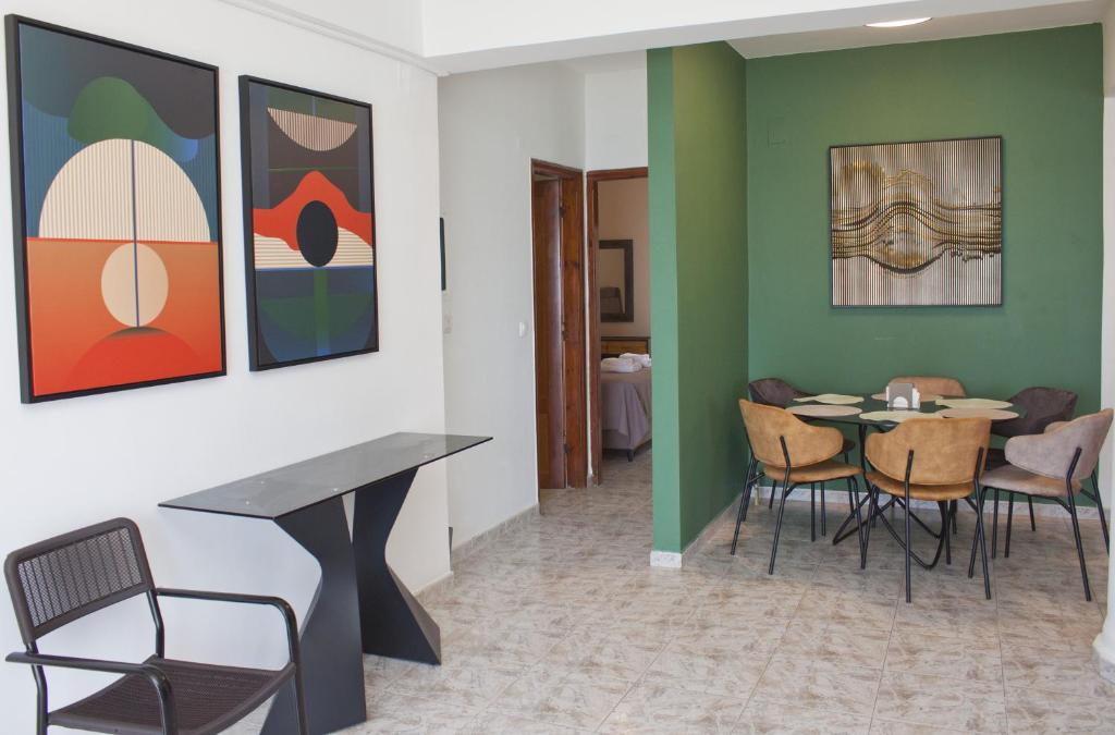 Posezení v ubytování Danaos Hotel
