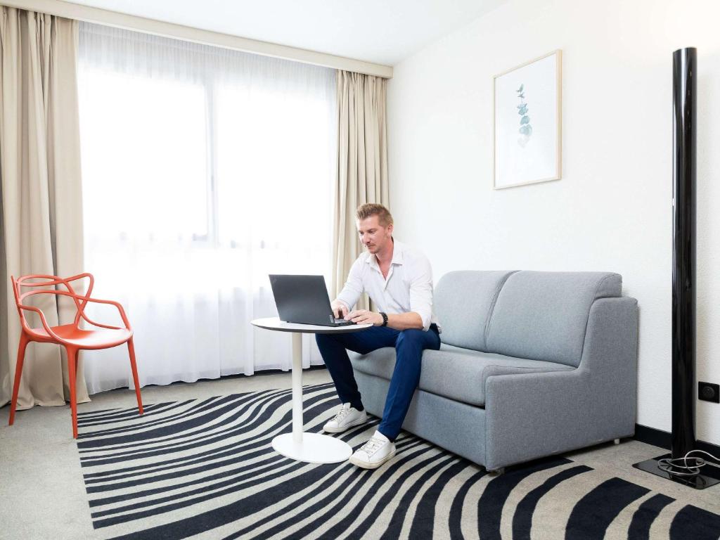 Posezení v ubytování Novotel Suites Montpellier Antigone