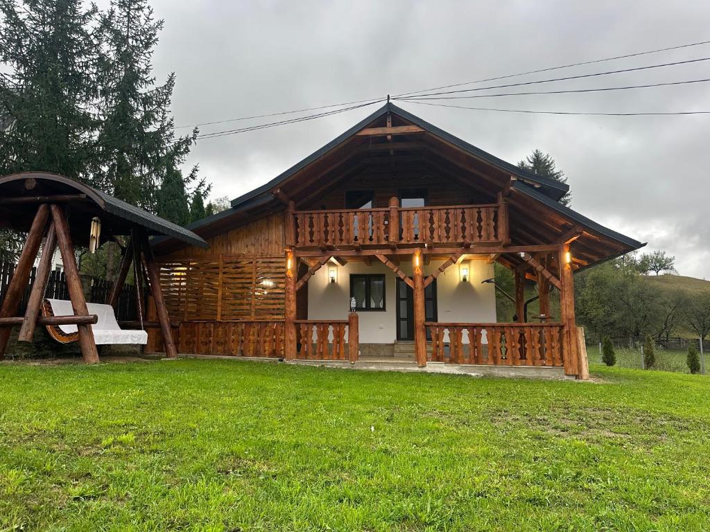 Zahrada ubytování Cabana Miculi