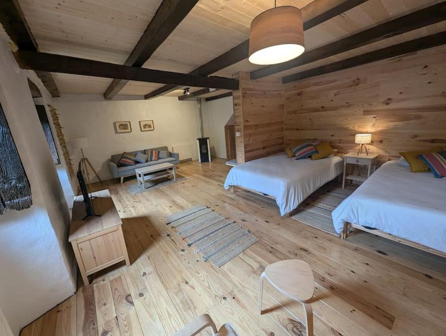 Postel nebo postele na pokoji v ubytování La Rústica - estudio rural