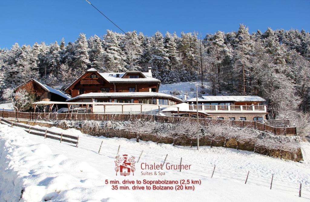 Chalet Grumer Suites&Spa v zimě