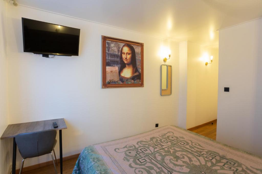 Hotel Leonard De Vinci 75011 - Resim 14