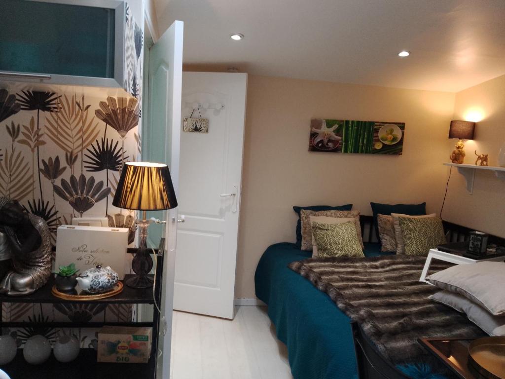 Χώρος καθιστικού στο La Lilloise Villeneuve D'Ascq GD STADE Mauroy