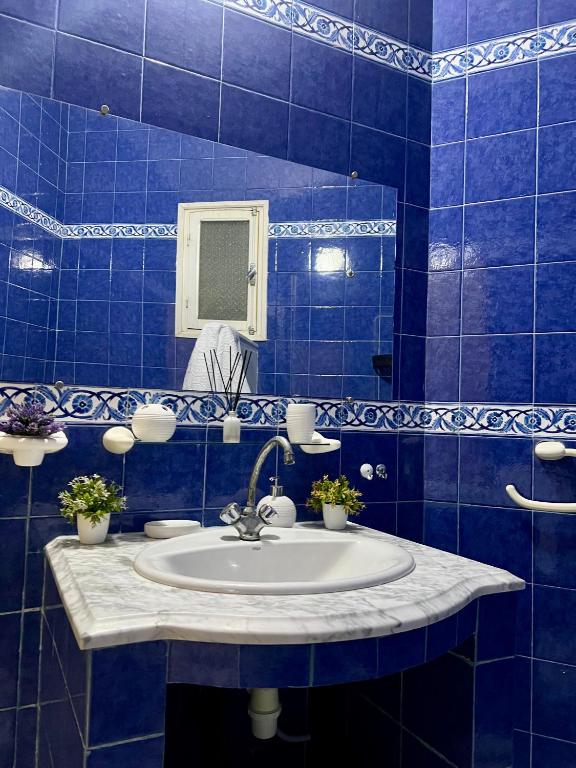 Koupelna v ubytování Dar Ali - Guesthouse