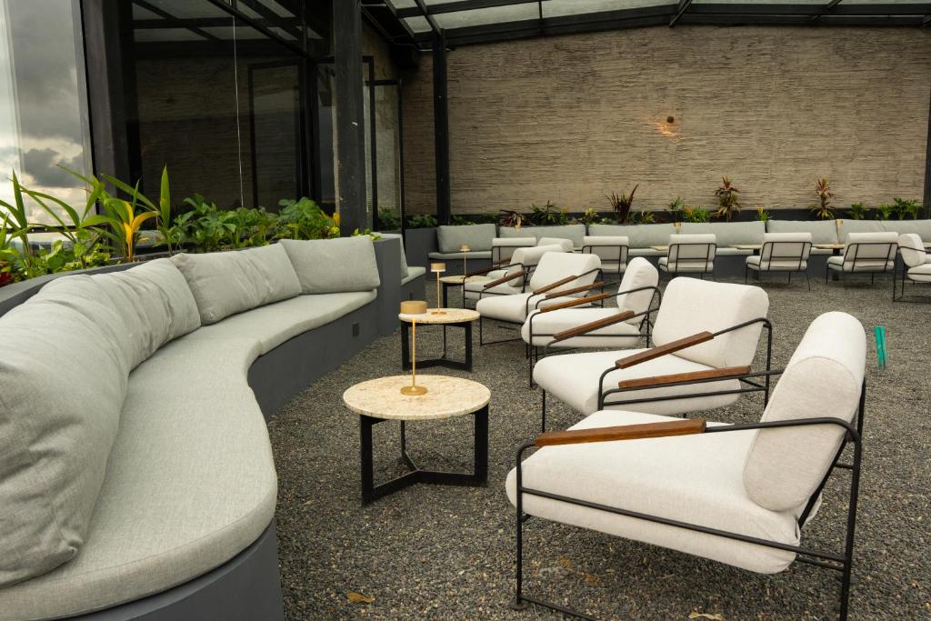 Posezení v ubytování Hotel Casa Tuirak