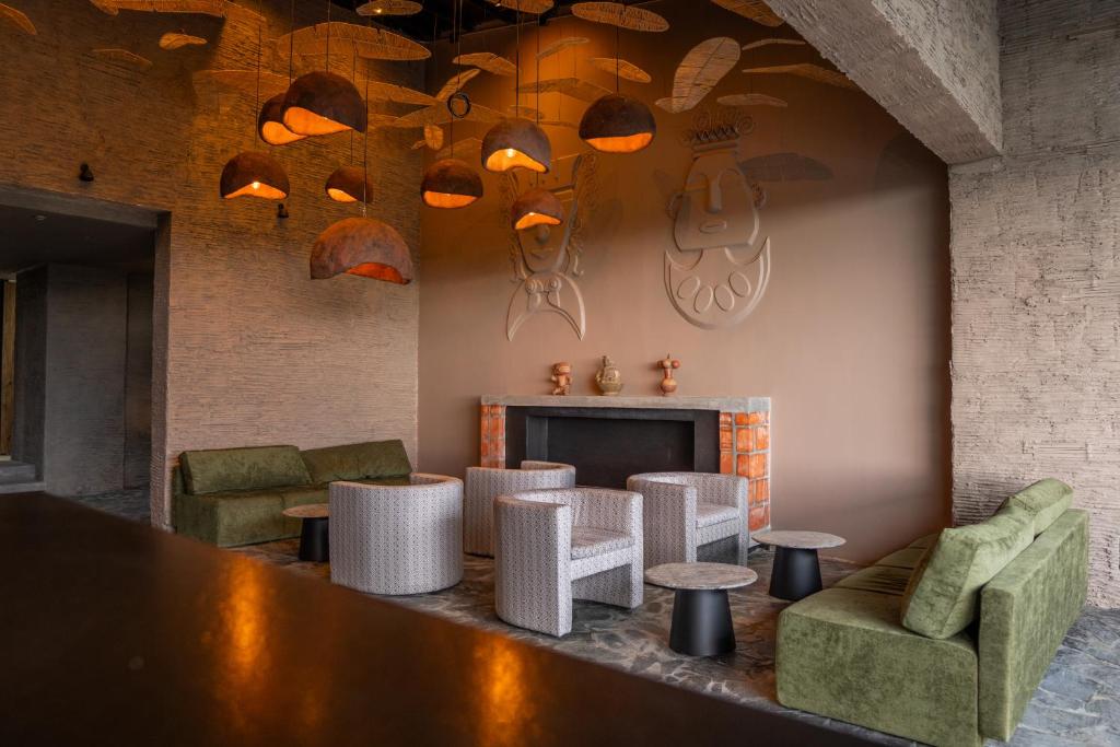 Posezení v ubytování Hotel Casa Tuirak