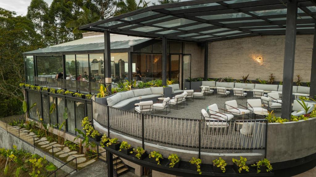 Posezení v ubytování Hotel Casa Tuirak