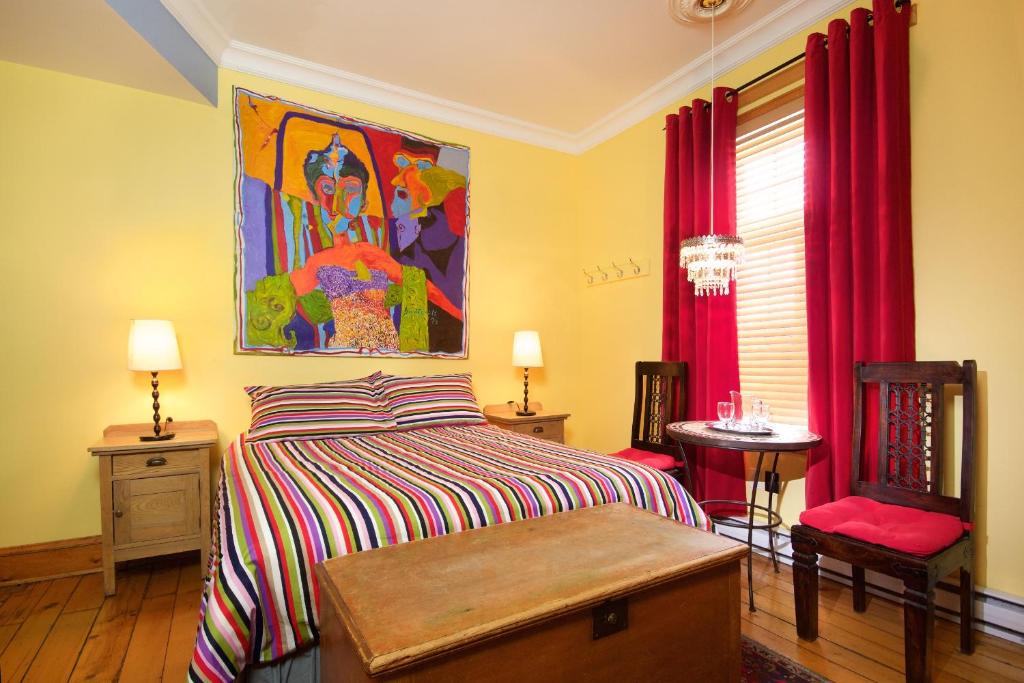 Auberge Les Bons Matins - Chambre Double Avec Salle De Bain Externe Privée