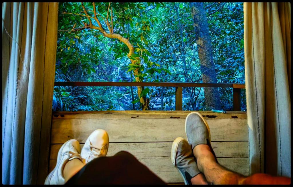 Fotografie z fotogalerie ubytování Knuckles Off-Grid Cabin With Waterfall View v destinaci Kaduwela
