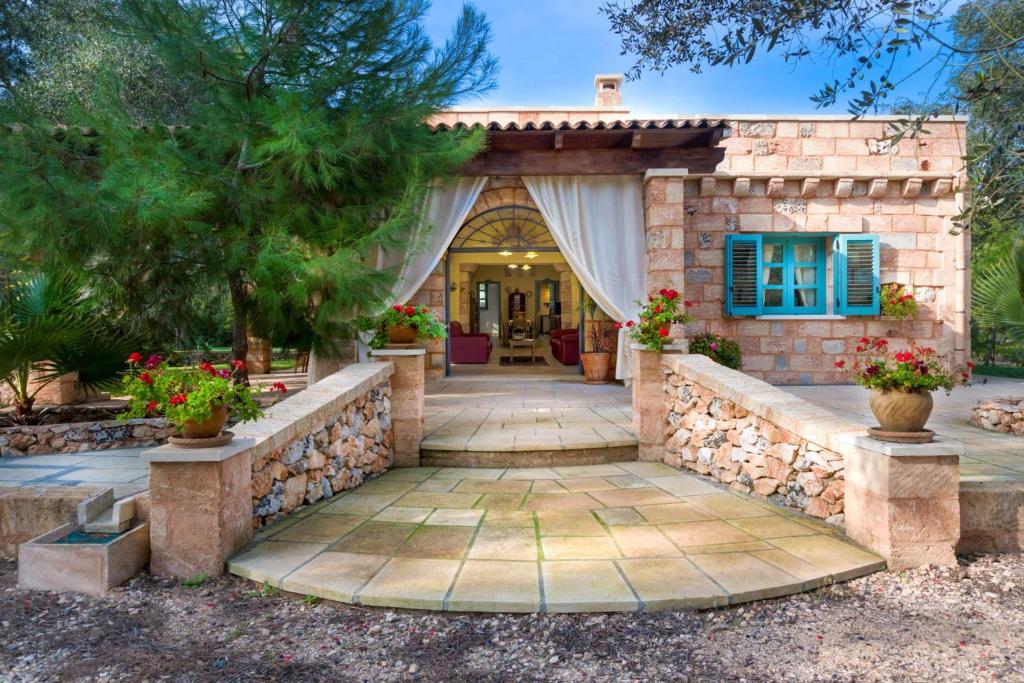 Zahrada ubytování Villa Astrea