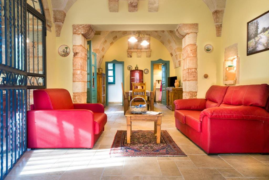 Posezení v ubytování Villa Astrea