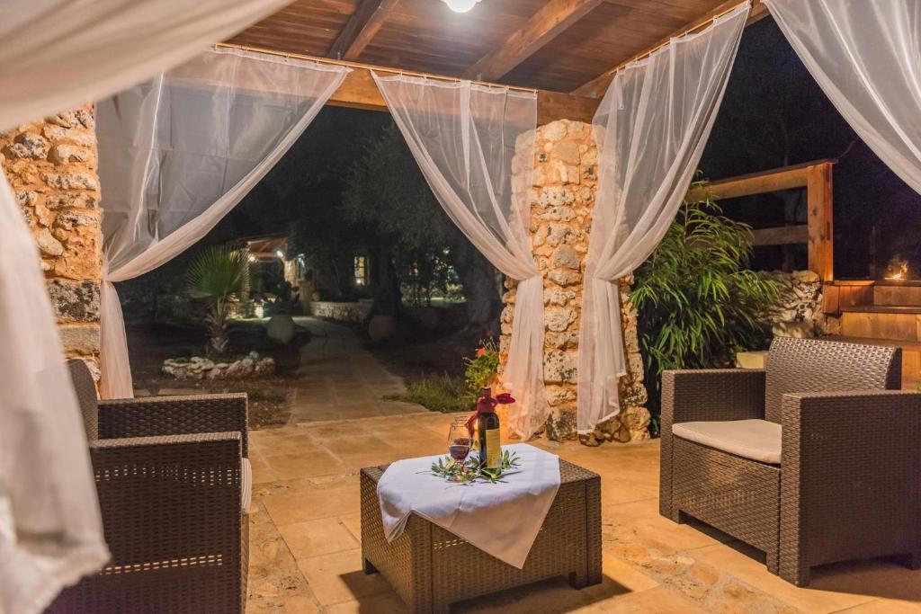 Posezení v ubytování Villa Astrea