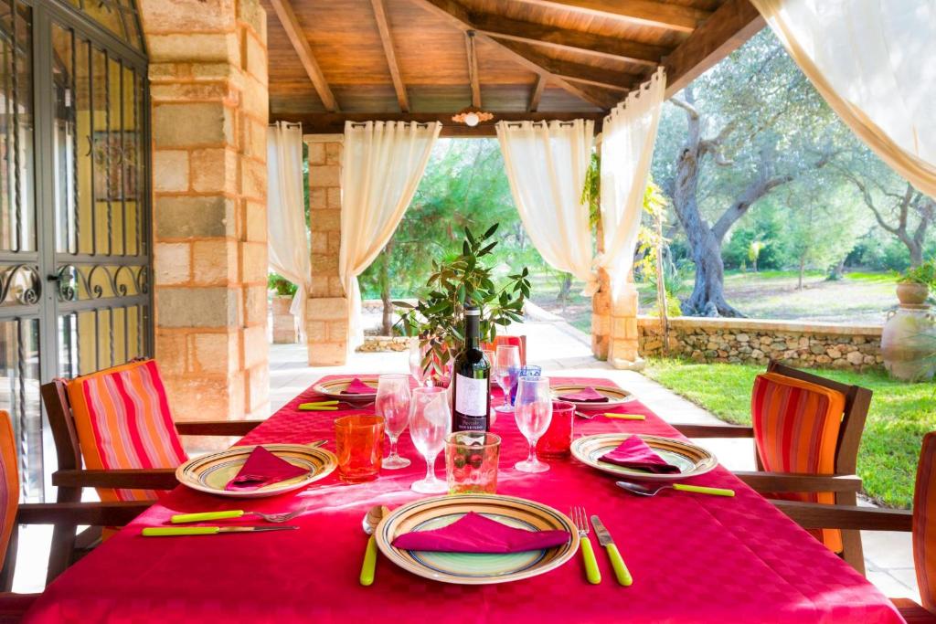 Zahrada ubytování Villa Astrea