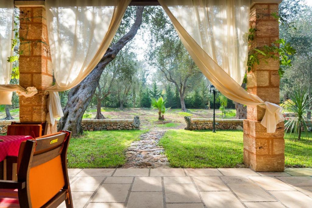 Zahrada ubytování Villa Astrea