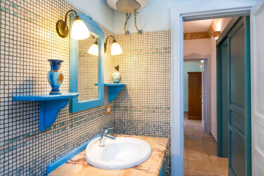 Koupelna v ubytování Villa Astrea