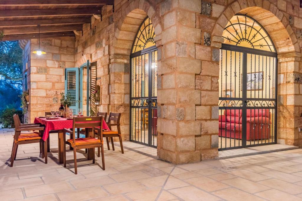 Patio nebo venkovní prostory v ubytování Villa Astrea