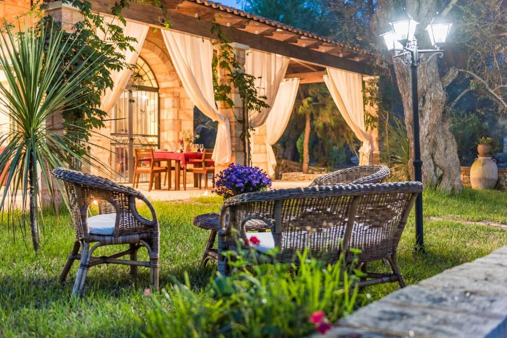 Zahrada ubytování Villa Astrea