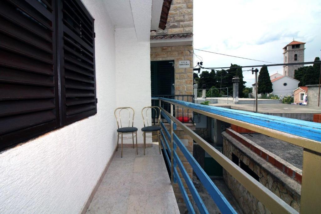 Balkón nebo terasa v ubytování House Ante