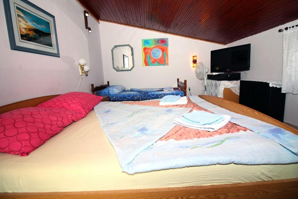 Postel nebo postele na pokoji v ubytování House Ante