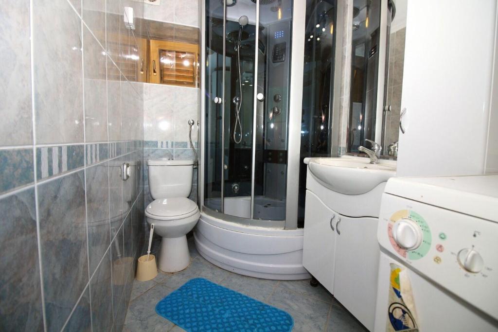 Koupelna v ubytování House Ante