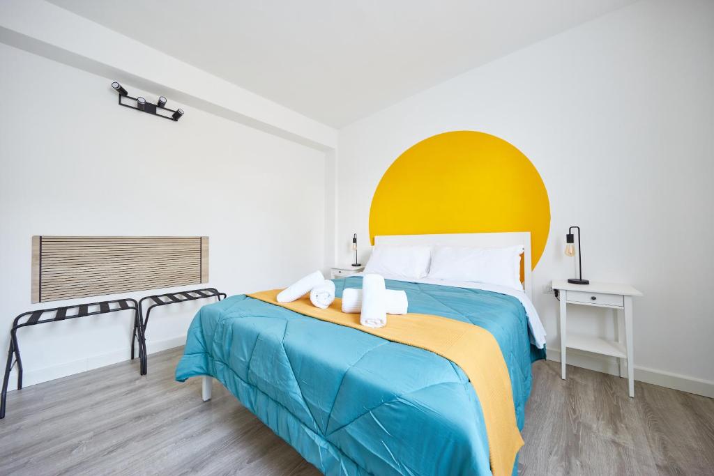 Ένα ή περισσότερα κρεβάτια σε δωμάτιο στο Bestay Verona Home