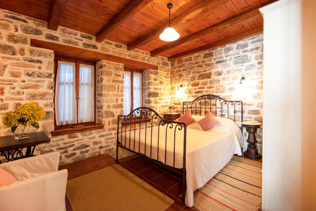 Postel nebo postele na pokoji v ubytování Amanita boutique hotel
