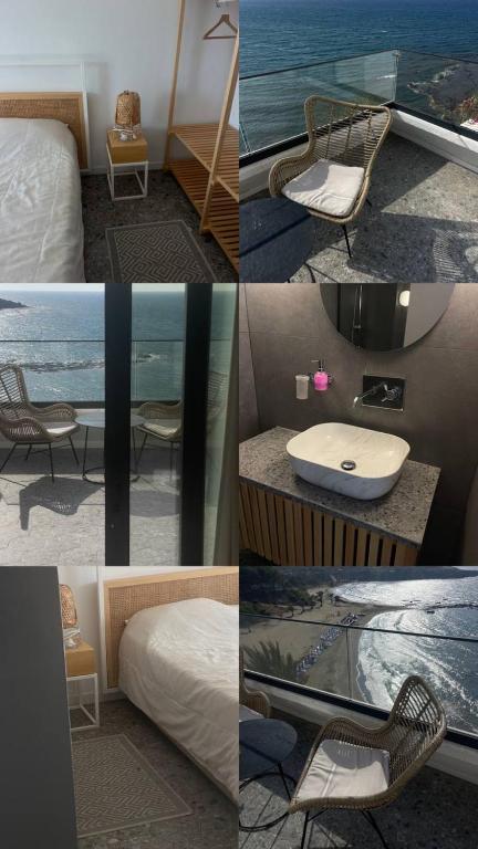 Posezení v ubytování E.J. Pyrgos Bay Hotel