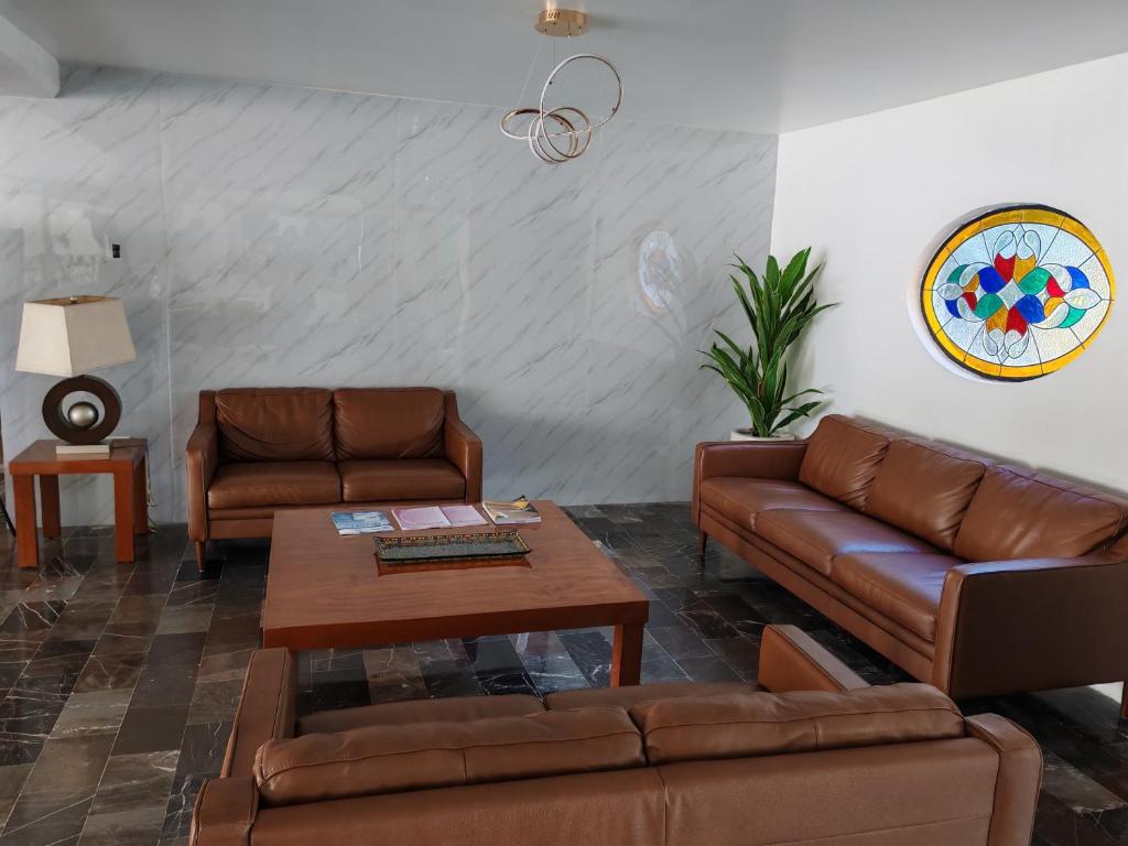 Posezení v ubytování Gran Hotel Xalapa