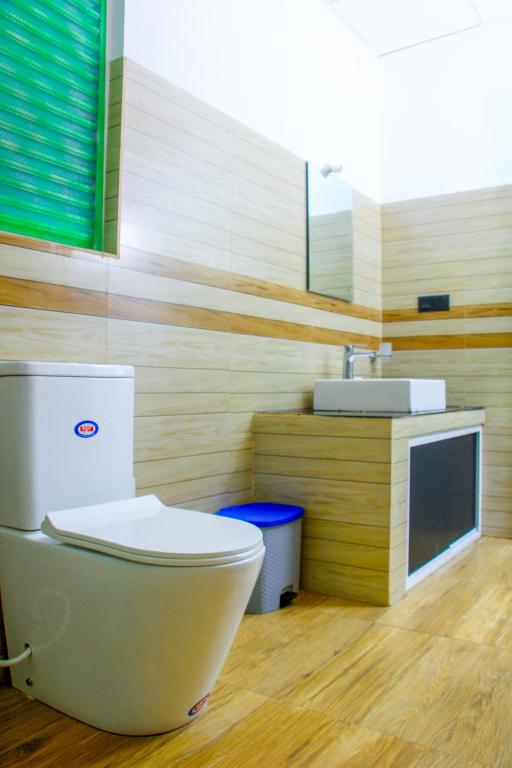 Koupelna v ubytování Single Fin Weligama