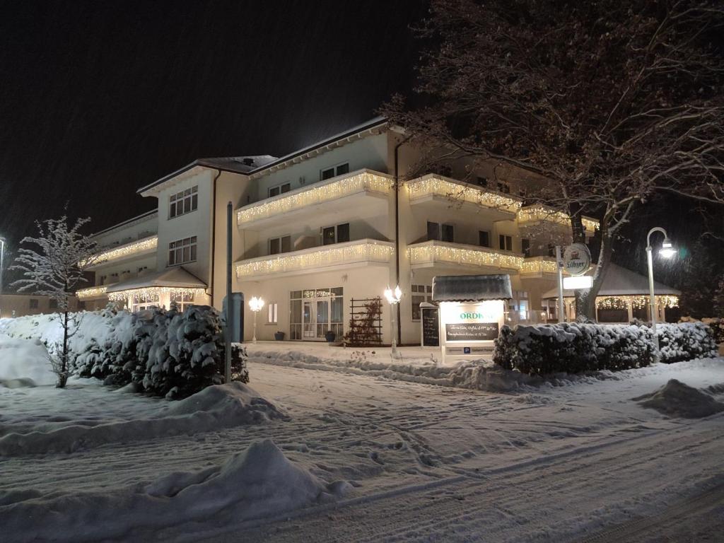 Hotel Nordkap v zimě