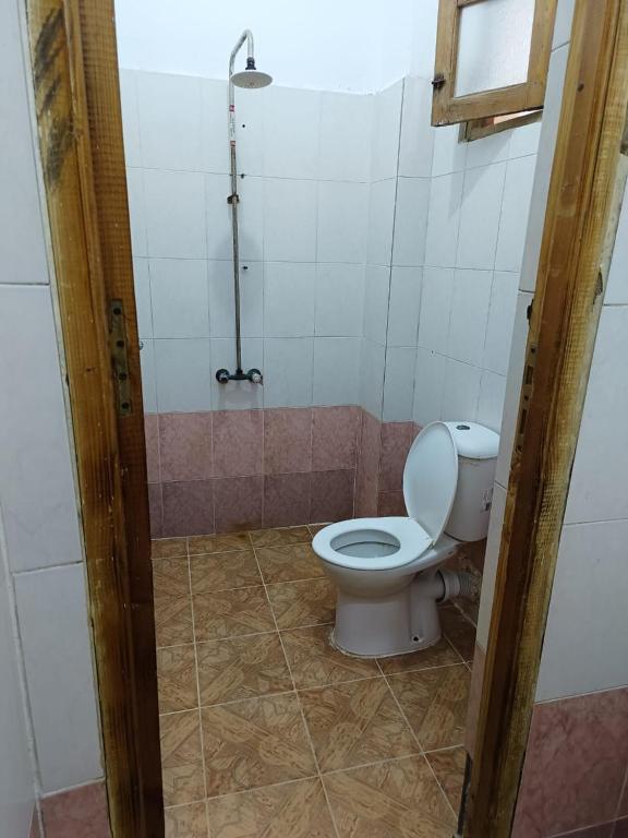 Koupelna v ubytování فندق النخيل