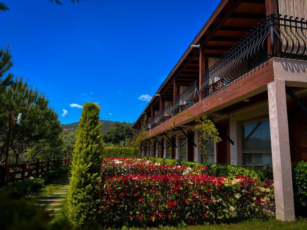 Zahrada ubytování Assos Longevity Hotel