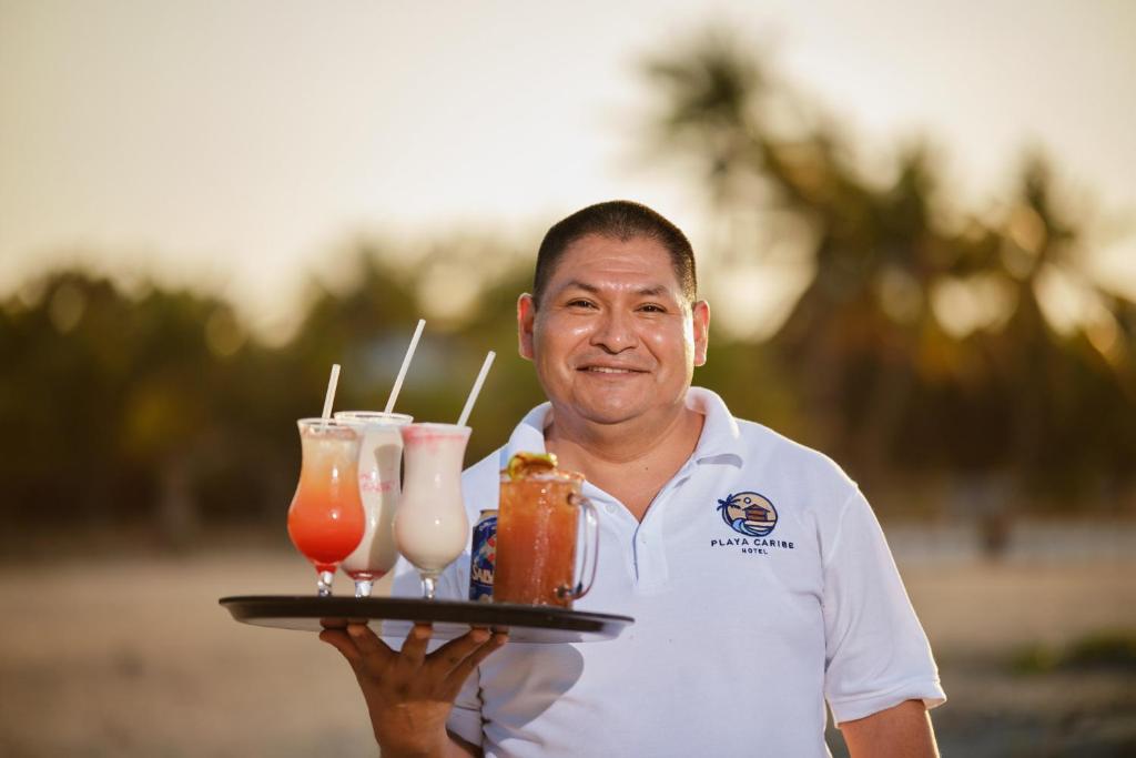 Nápoje v ubytování Hotel Playa Caribe
