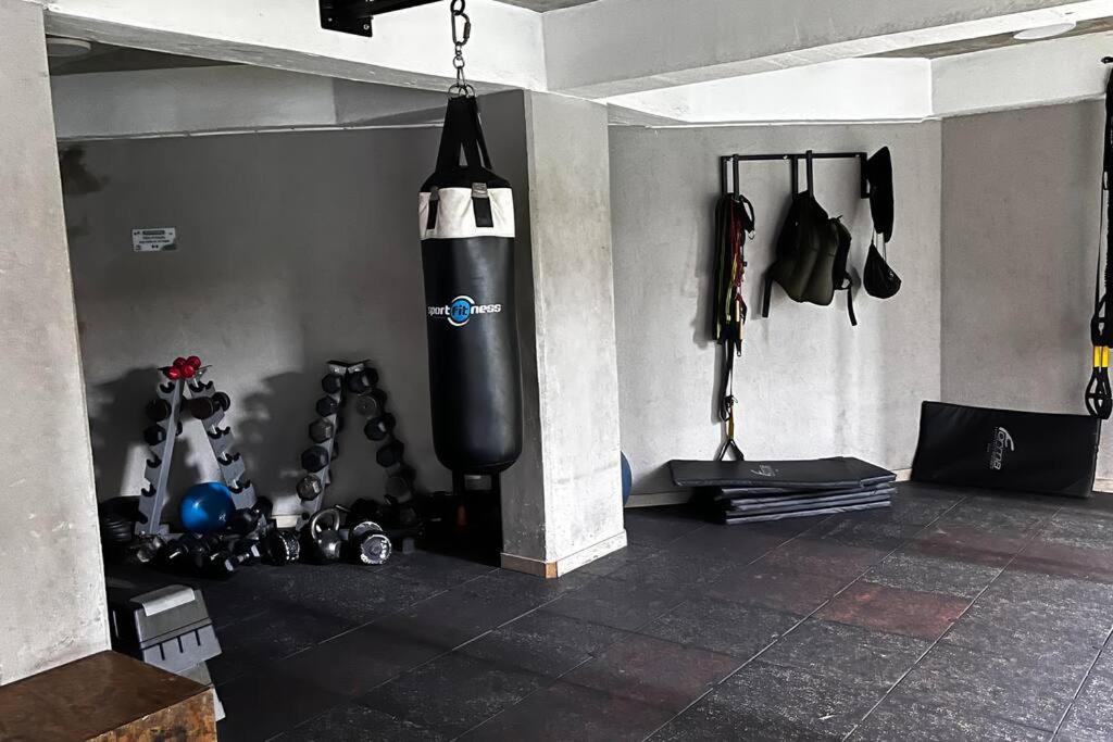 Fitness centrum a/nebo fitness zařízení v ubytování Mirador la casa del cóndor 3 habitaciones