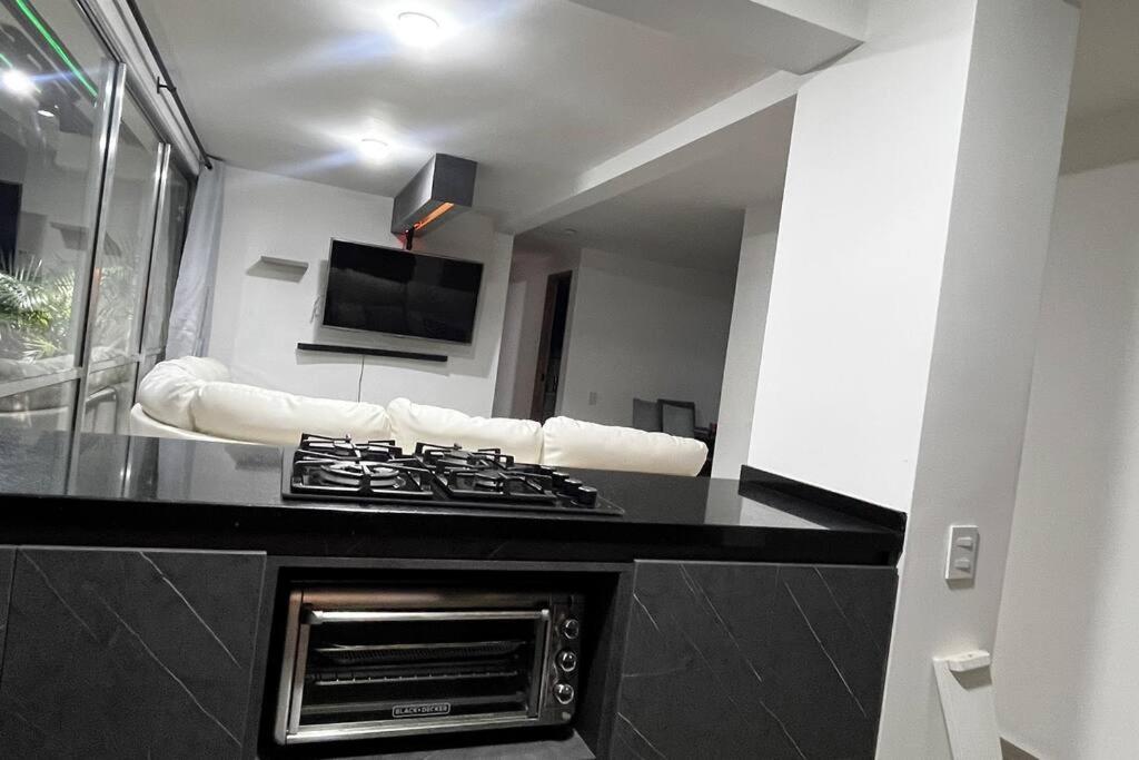 Kuchyň nebo kuchyňský kout v ubytování Mirador la casa del cóndor 3 habitaciones