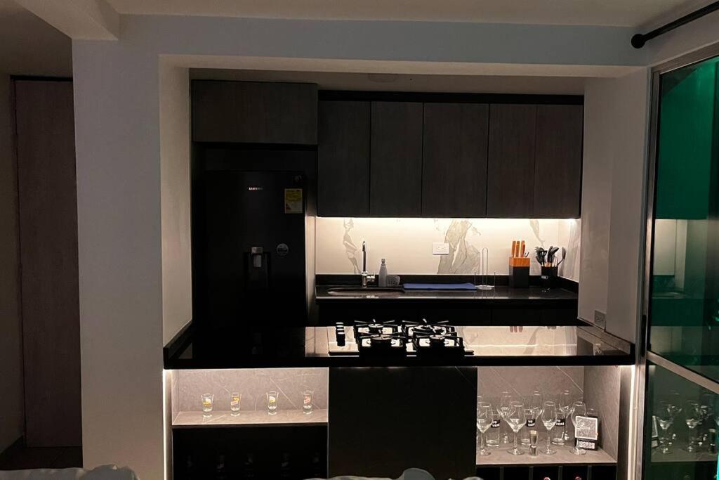 Kuchyň nebo kuchyňský kout v ubytování Mirador la casa del cóndor 3 habitaciones