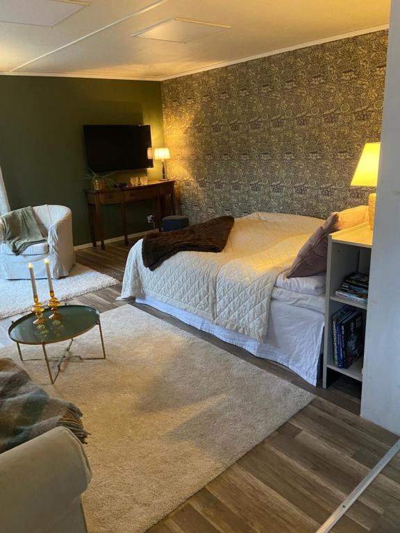 Posezení v ubytování Holens B&B