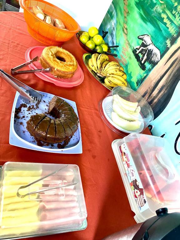 Comida in lodge ou em algum lugar perto