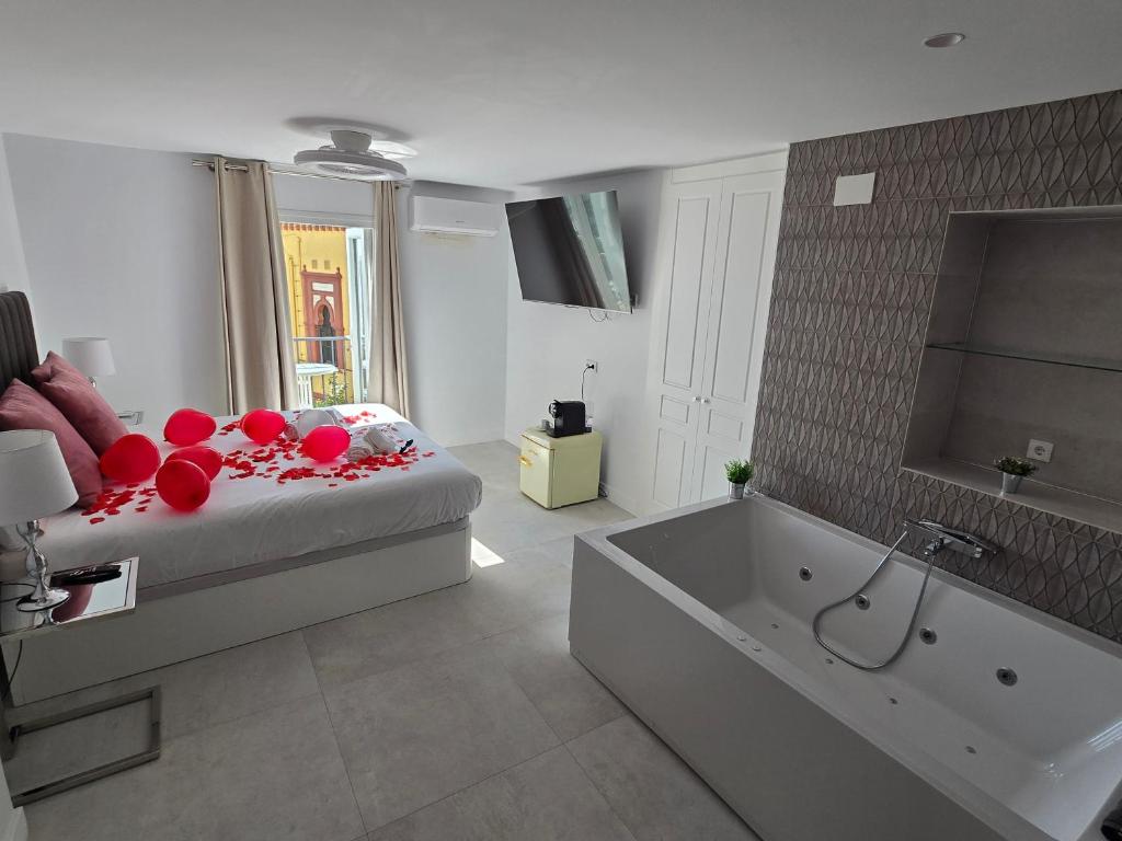 CASA BANDERAS SPA & Gestión CAMINITO DEL REY - King Room With Spa Bath