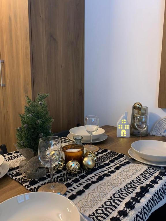 Nápoje v ubytování Apartman Glečer Vila Bela Reka