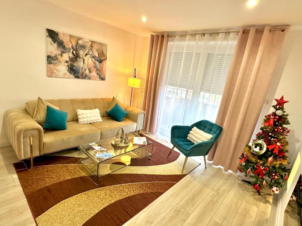 Posezení v ubytování Flori'Home