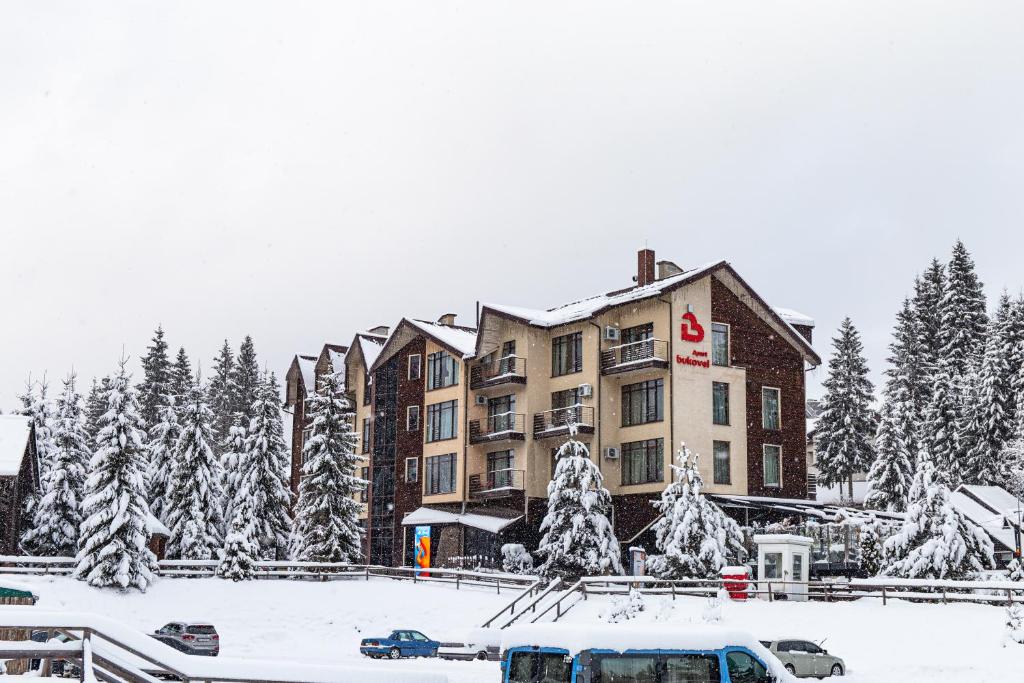 Bukovel Apart v zimě