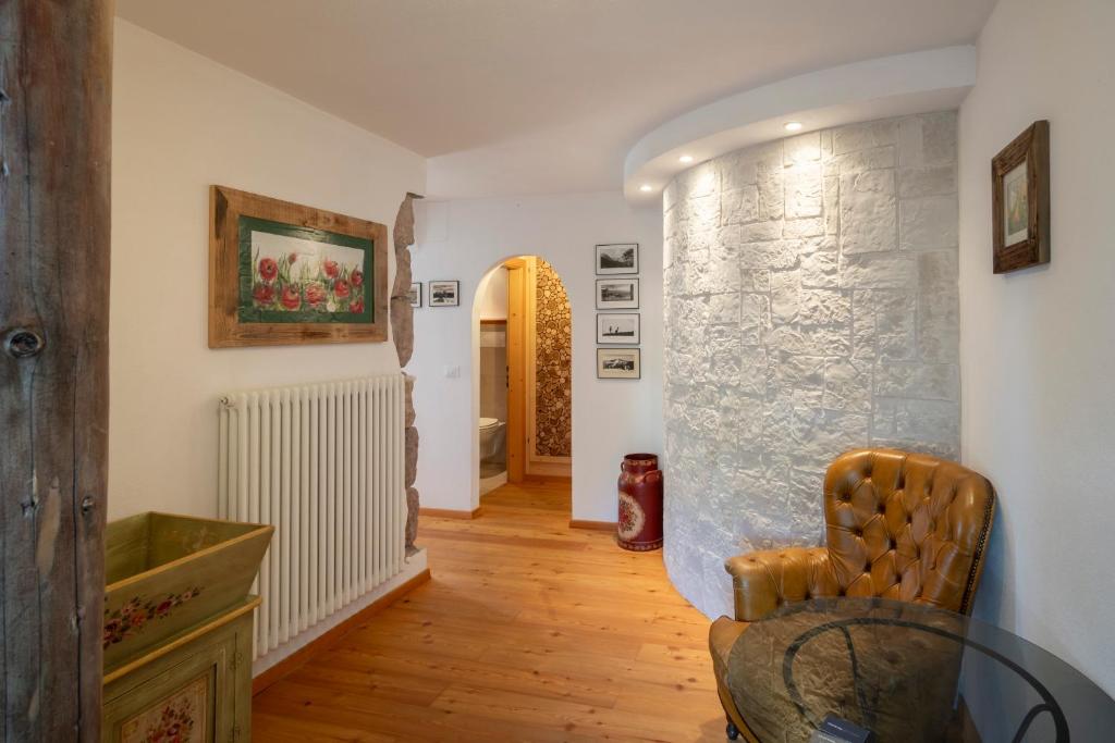 Posezení v ubytování Casa Gialla