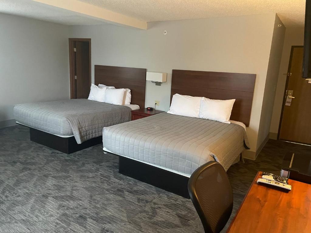 Travelodge by Wyndham Lincoln South - Deux Lits Queennes De Luxe, Non-fumeurs
