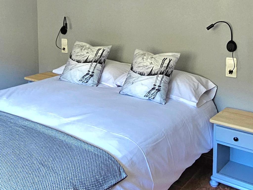Postel nebo postele na pokoji v ubytování Apartaments Bonet