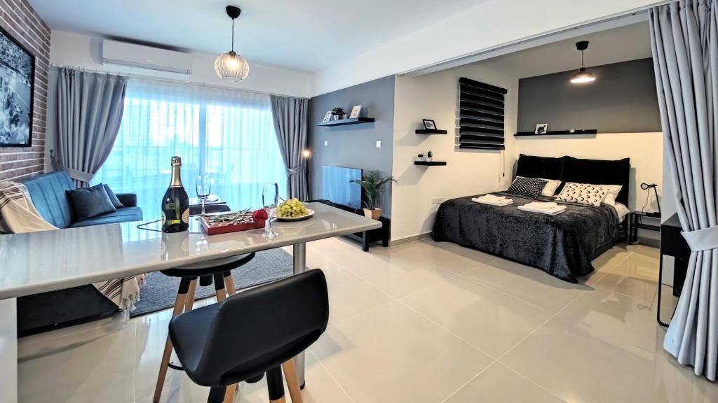 Χώρος καθιστικού στο Caesar Resort Vitus Design Studio